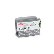 Portatovaglioli da Tavola Tosca Bianco e Grigio Stefanplast