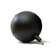 SFERA IN PLASTICA TONDA NERA PER ASTE PIATTE- Diam. 180- IKARO- pezzi 1