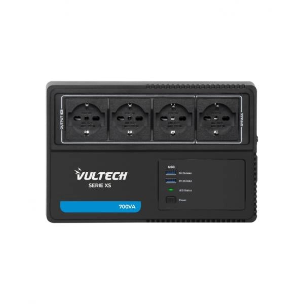 UPS 700VA VA LINE INTERACTIVE 4XSCHUKO