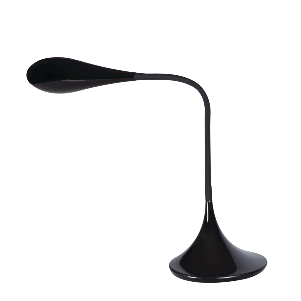 Lampada da scrivania LED nera Kanlux FRANCO II 3000K