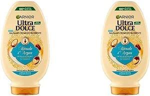 GARNIER ULTRA DOLCE BALSAMO PER CAPELLI RITUALE D'ARGAN DA 250 ML NUTRIENTE