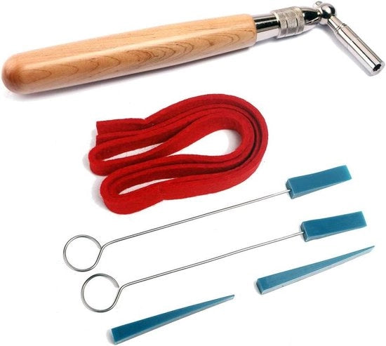 Kit di muting per pianoforte professionale - 6 pezzi - Penna a molla regolabile - Set di molla e mute - Attrezzo per regolazione del piano - Materiale di alta qualità