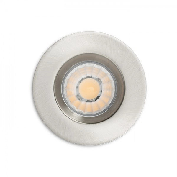 Plafoniera RINO copertura decorativa nichel opaco