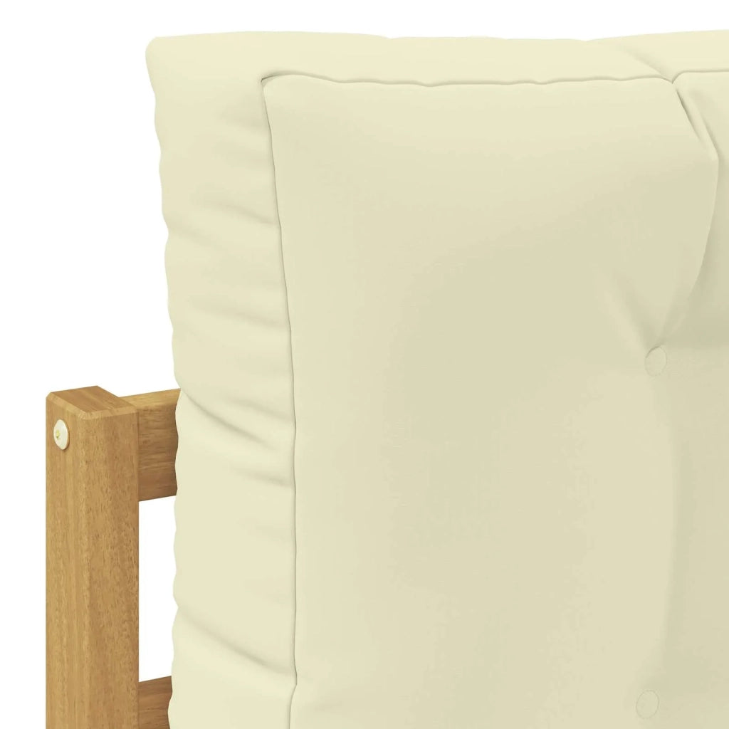 Set di divani da esterno 6 pcs Bianco e Crema 3391050