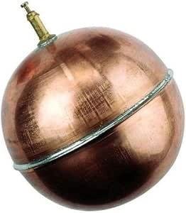 Sfera rame tonda con reggisfera saldato Diametro 120 F.A.R.G.