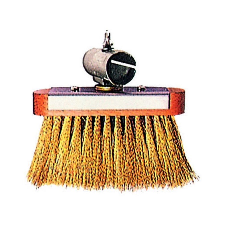 SPAZZOLA OTTONE P/FORNO 13X3CM S/MANICO