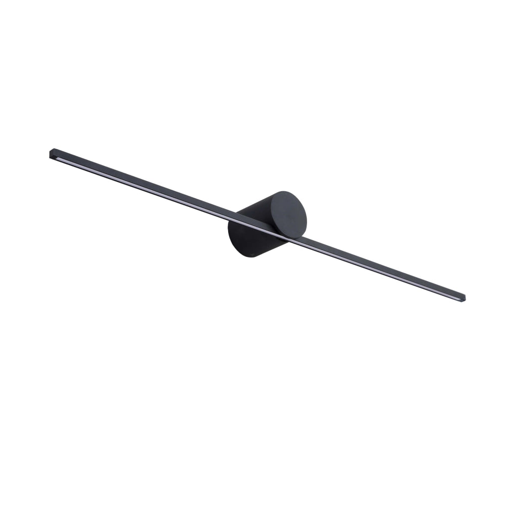 Applique Modern Slim L nera LED 8W 3000K IP44 Light Prestige