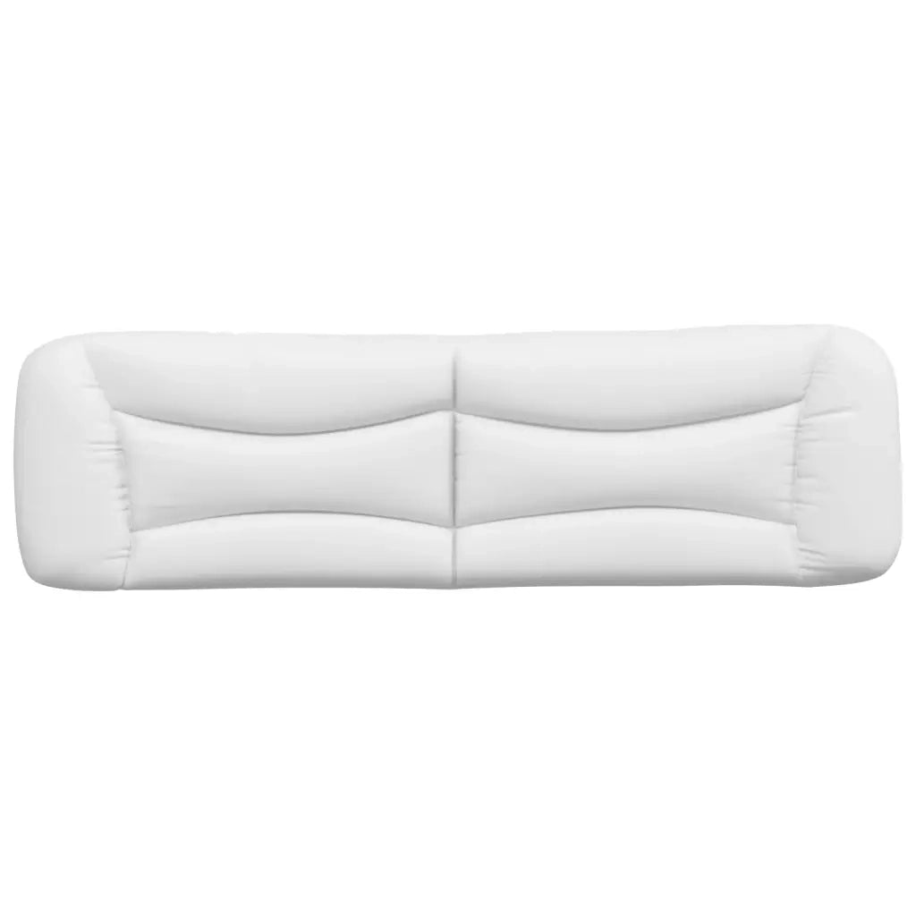 Cuscino Testiera Hvar Bianco 193 cm in Similpelle 374636