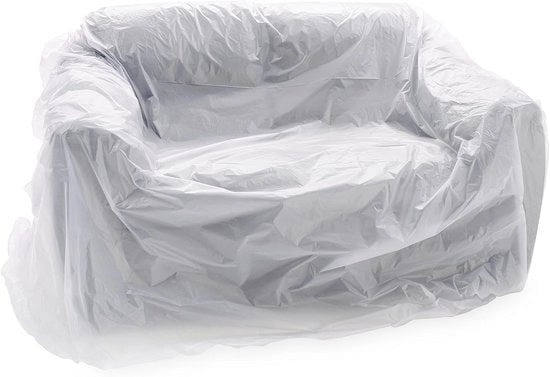 Cuscini per divano 3 posti - Protezione e comfort - 1 pezzo - Grigio - Altezza 310 x 140 cm