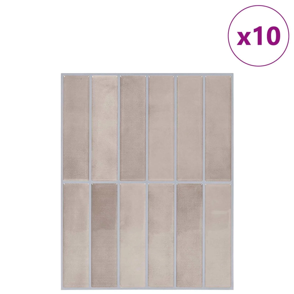Piastrella Rettangolare 10 pz Caff¨¨ beige 29 x 23 x 0,08 cm CFW2960667