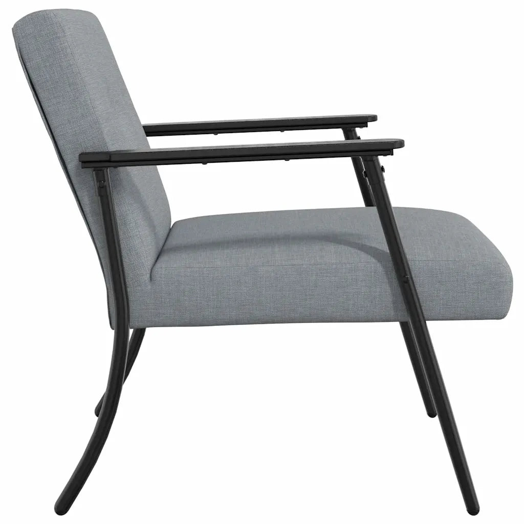 Poltrona | Sedia Relax Grigio chiaro Tessuto