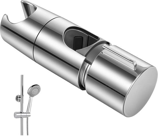 Supporto per docciaschiuma regolabile - Fermo docciaschiuma - Senza 

Modello: DCH-101
Materiali: Acciaio inox
Dimensioni: 25 x 10 x 5 cm
Peso: 0,2 kg
Caratteristiche: Regolabile, facile da installare, resistente all'usura