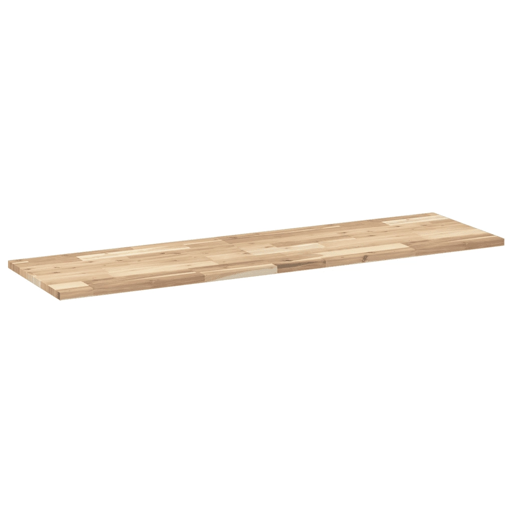 Mensole Parete | Scaffale a Parete | Ripiano a Parete 160x40x2 cm Legno Massello Acacia Non Trattato