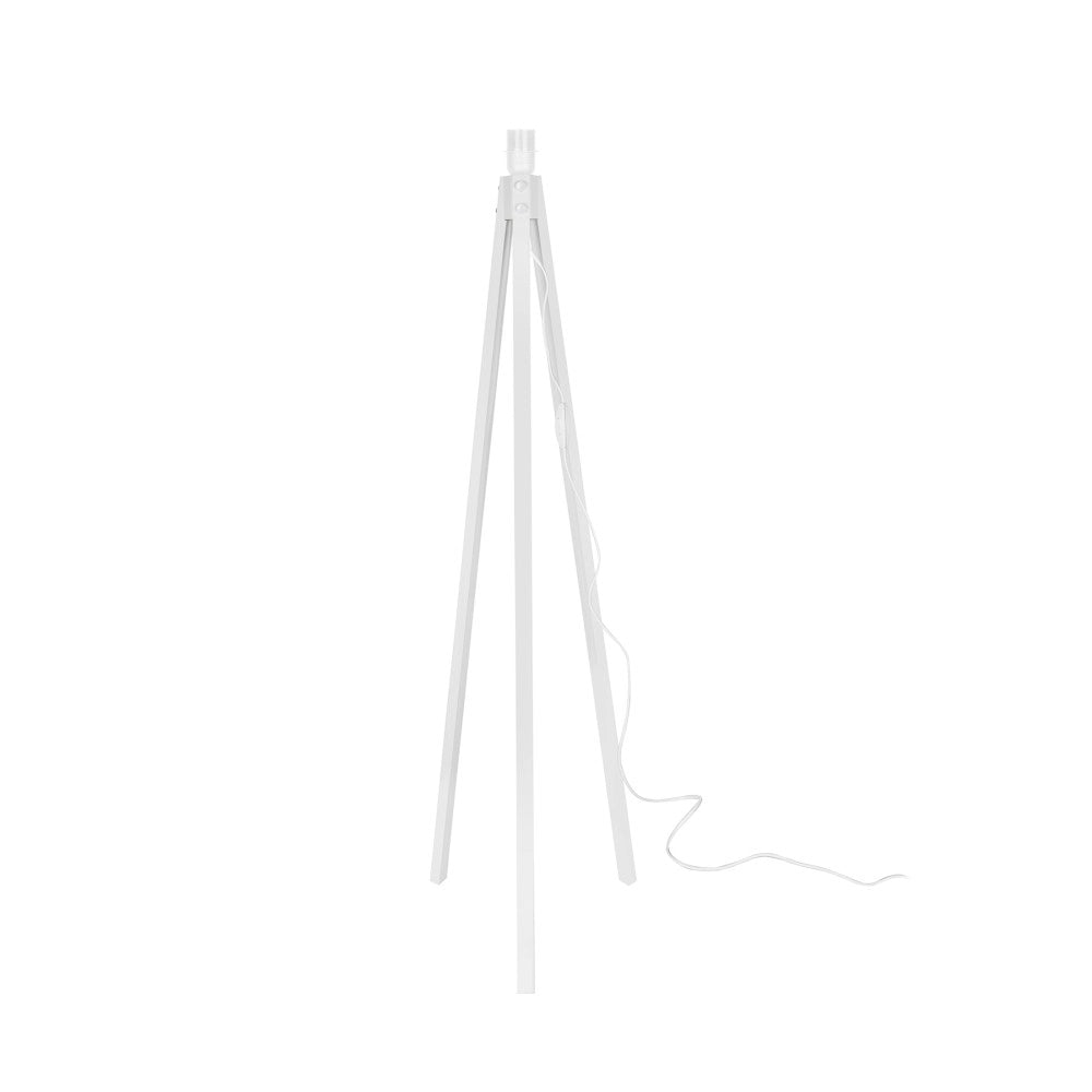 Lampada da terra treppiede legno colore bianco Rodi ASZ1239 125H