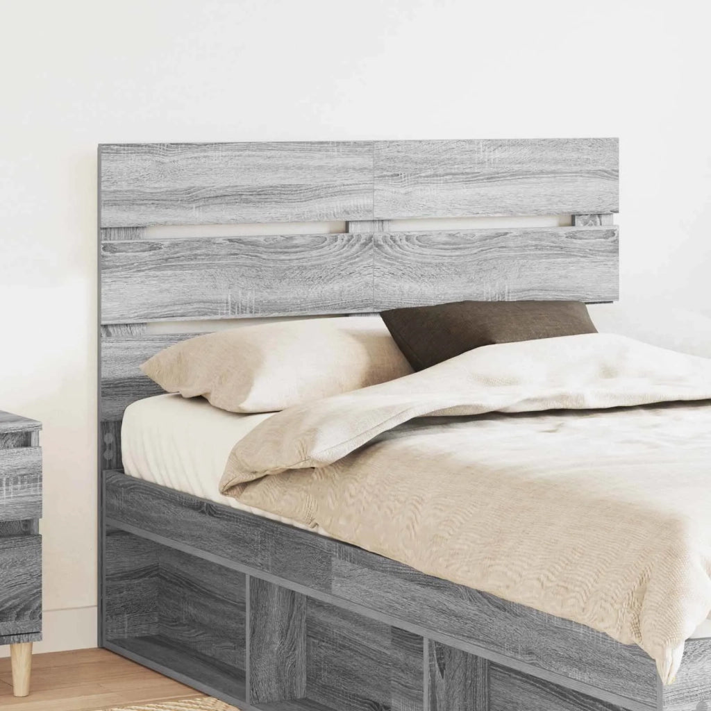 Testiera | Testata Grigio Sonoma Legno multistrato