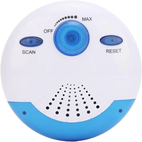 Radio da bagno acqua resistente - 360° suono circolare - Radio FM - Disegno IPX7 - Paralume Bluetooth portatile - Lunga durata standby - Radio per bagno