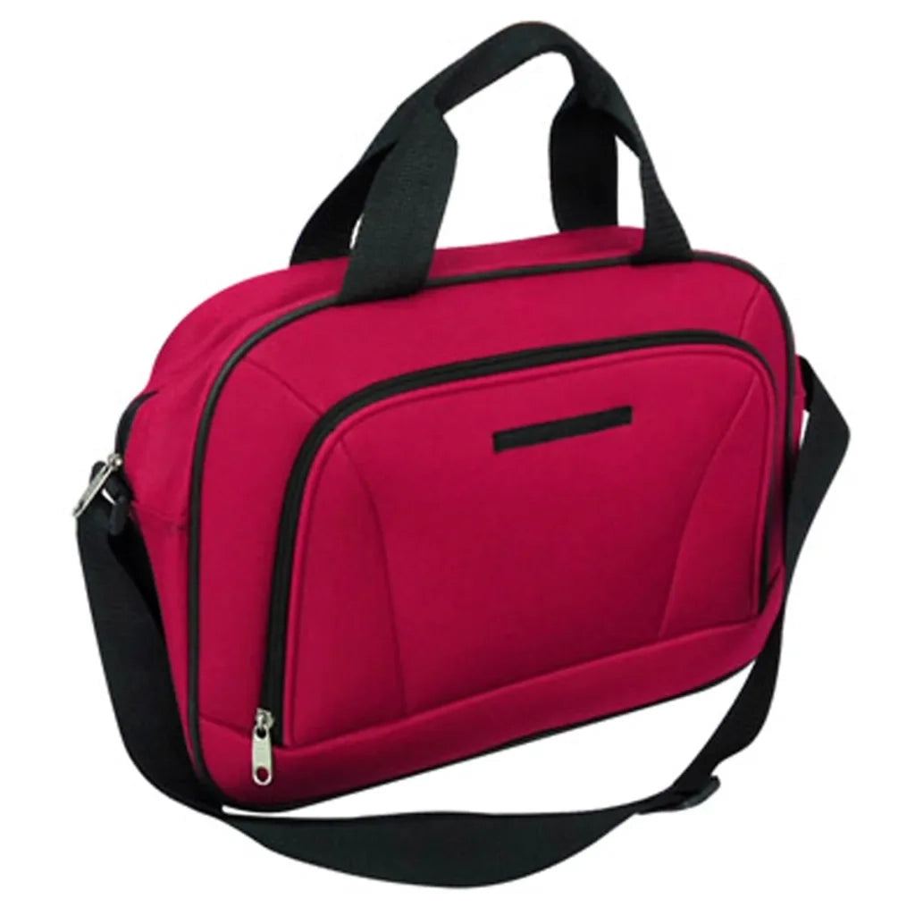Set da Viaggio Trolley e Borse 5 pz Rosso 90155