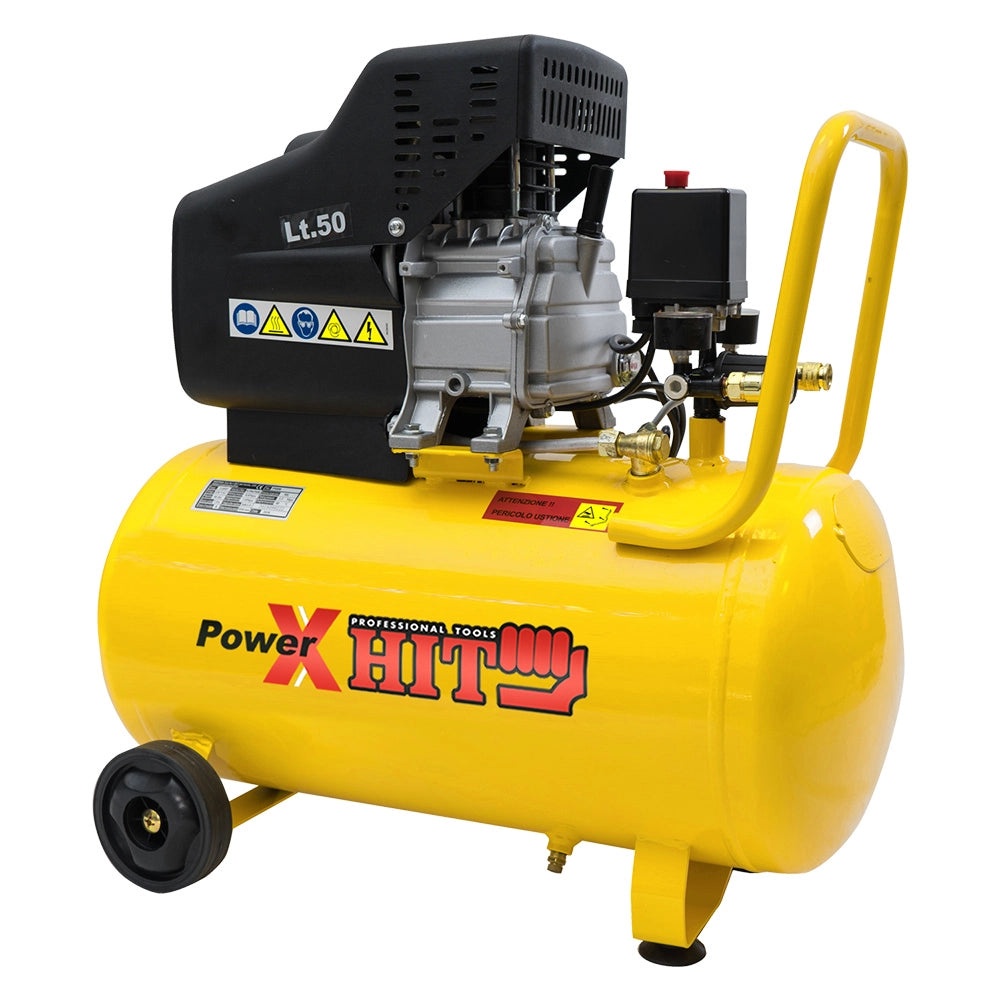 COMPRESSORE 'POWER X HIT' Lt. 50 - hp 2  - BricoGo