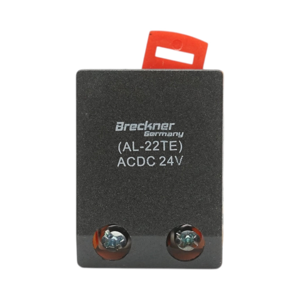 Lampada di segnalazione a LED verde 24 V CA/CC 22 mm Breckner Germany