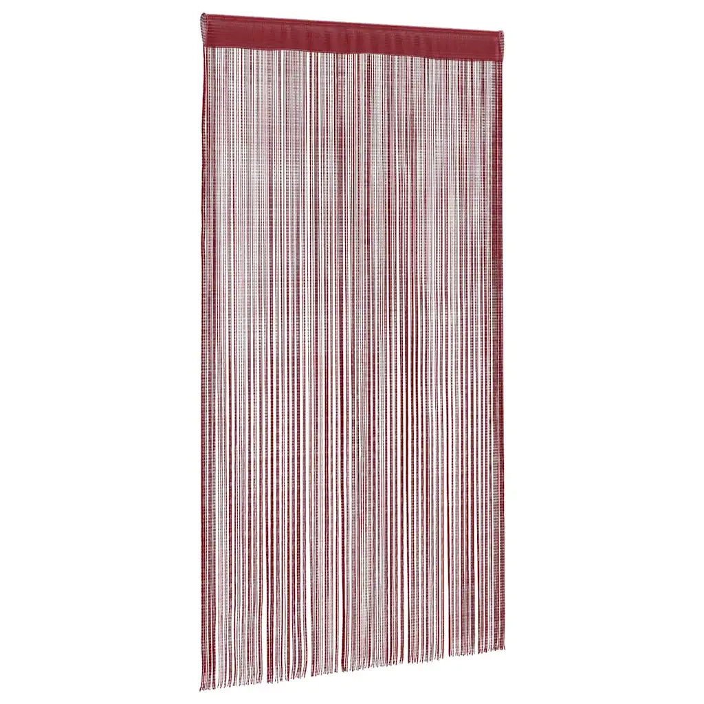 Tende a Filo 2 pz 140x250 cm Rosso Bord¨°