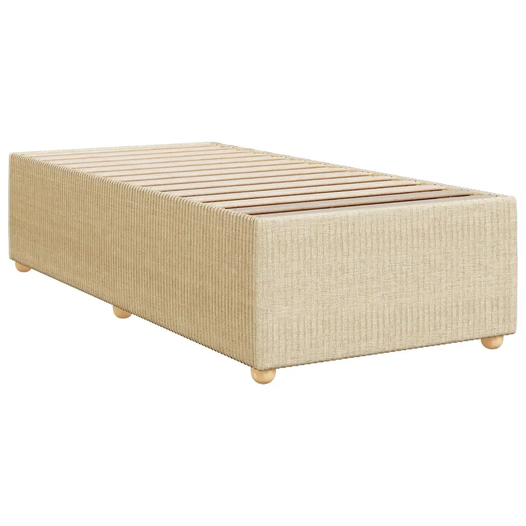 Giroletto senza Materasso Crema 100x200 cm in Tessuto 3284919