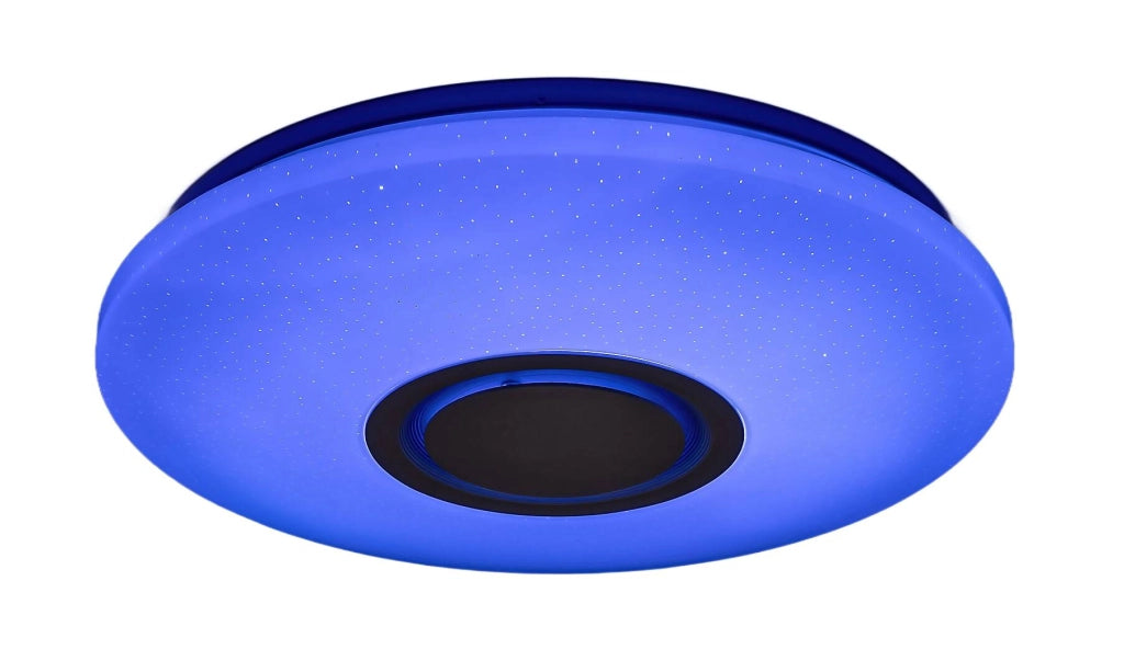 Plafoniera LED RGB 40cm 24W con speaker WiFi Rabalux