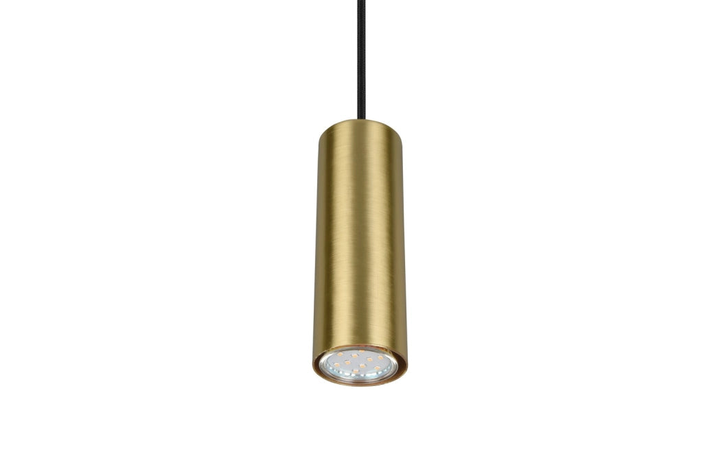 Lampada tubolare a sospensione DUOLINE ottone GU10 Trio