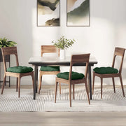 Cuscini per Seduta 4 pcs Verde Scuro 40 x 40 cm 42015100