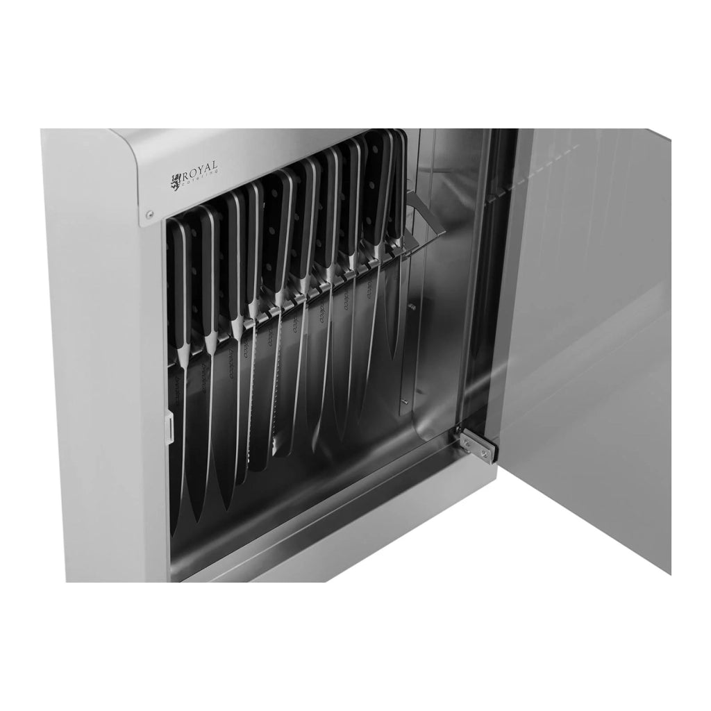 Sterilizzatore UV per 20 coltelli in acciaio inox 14_0003563
