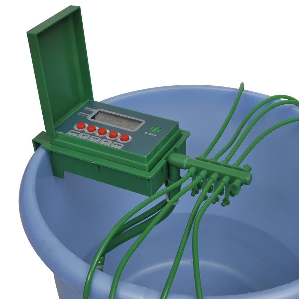 Sistema di Irrigazione Automatico con Spruzzatore e Timer 41597