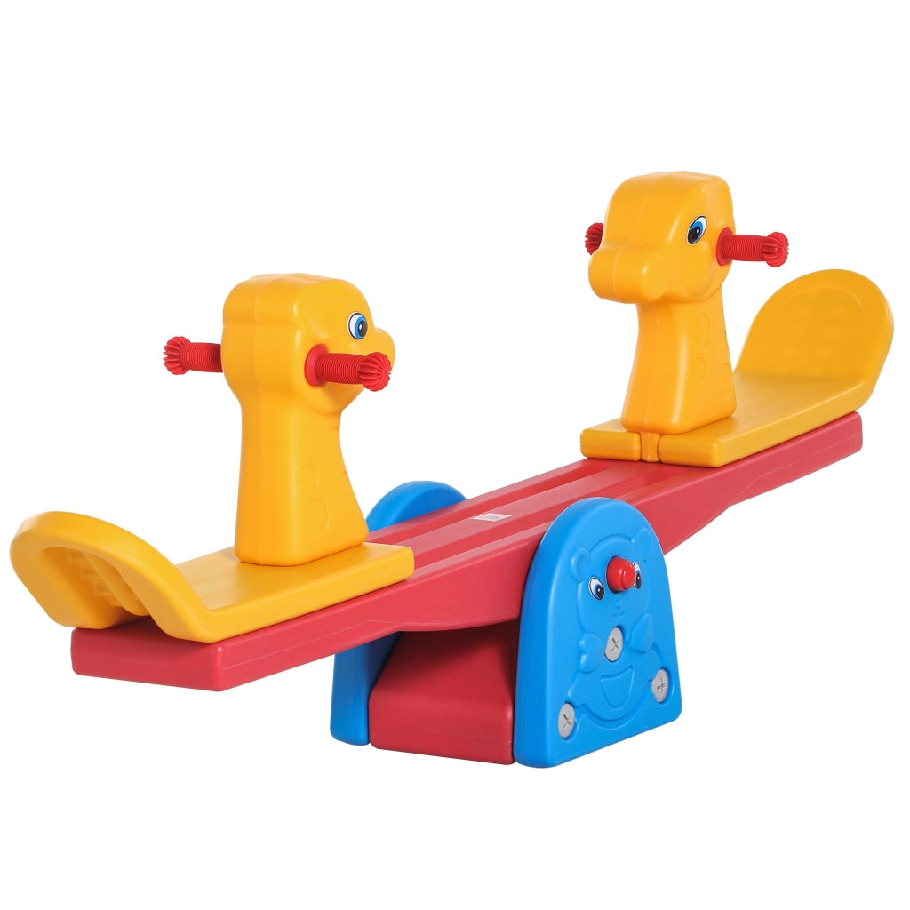 Altalena a Bilico per Bambini 150x32x60 cm in Plastica Multicolore
