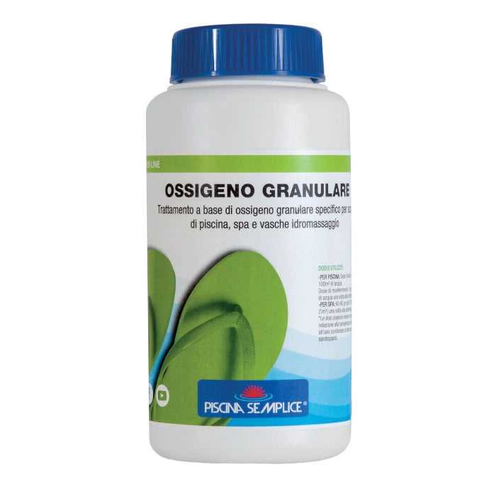 Ossigeno Granulare 1 Kg - Disinfezione Dell'Acqua Senza Cloro