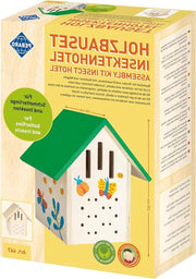 Kit di costruzione per hotel per insetti con casa farfalla e api - Set completo con martello e chiodi