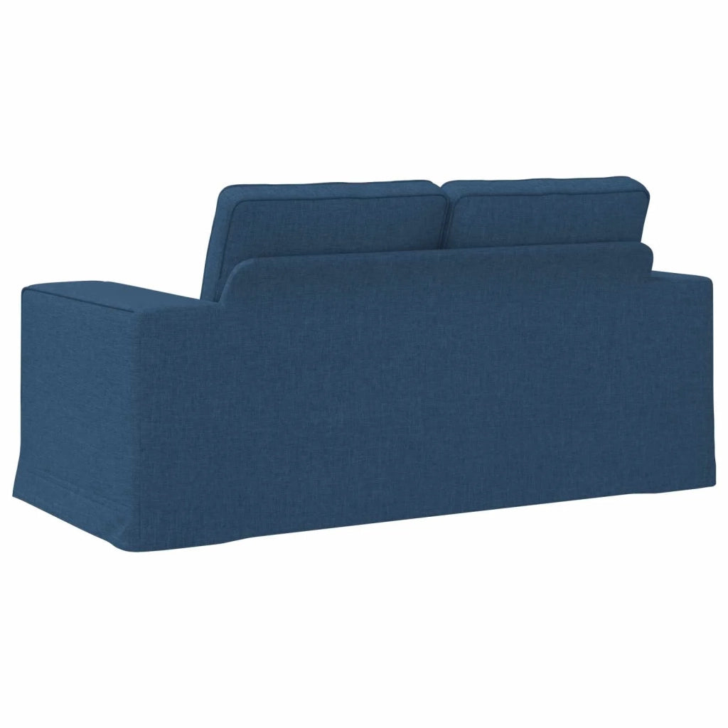 Divano Blu 162 x 80 x 82 cm Tessuto