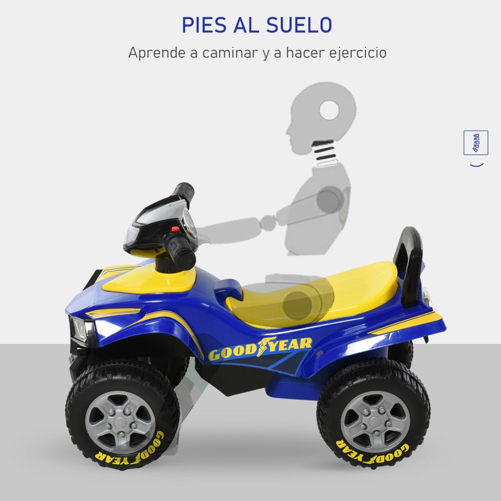 Quad Correpasillos per Bambini ¨C Minimal ¨C 60x31x42 cm Blu