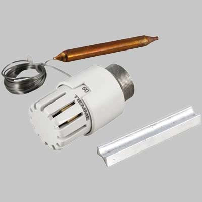 TESTA TERMOSTATICA CON SONDA A DISTANZA PER VALVOLA DEVIATRICE/MISCELATRICE  2050  ° C     TIEMME