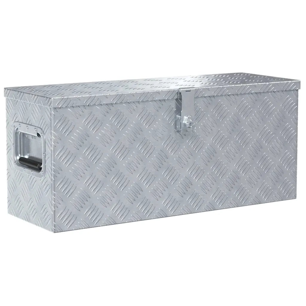 Cassetta in Alluminio 76,5x26,5x33 cm Argento CFW7136419