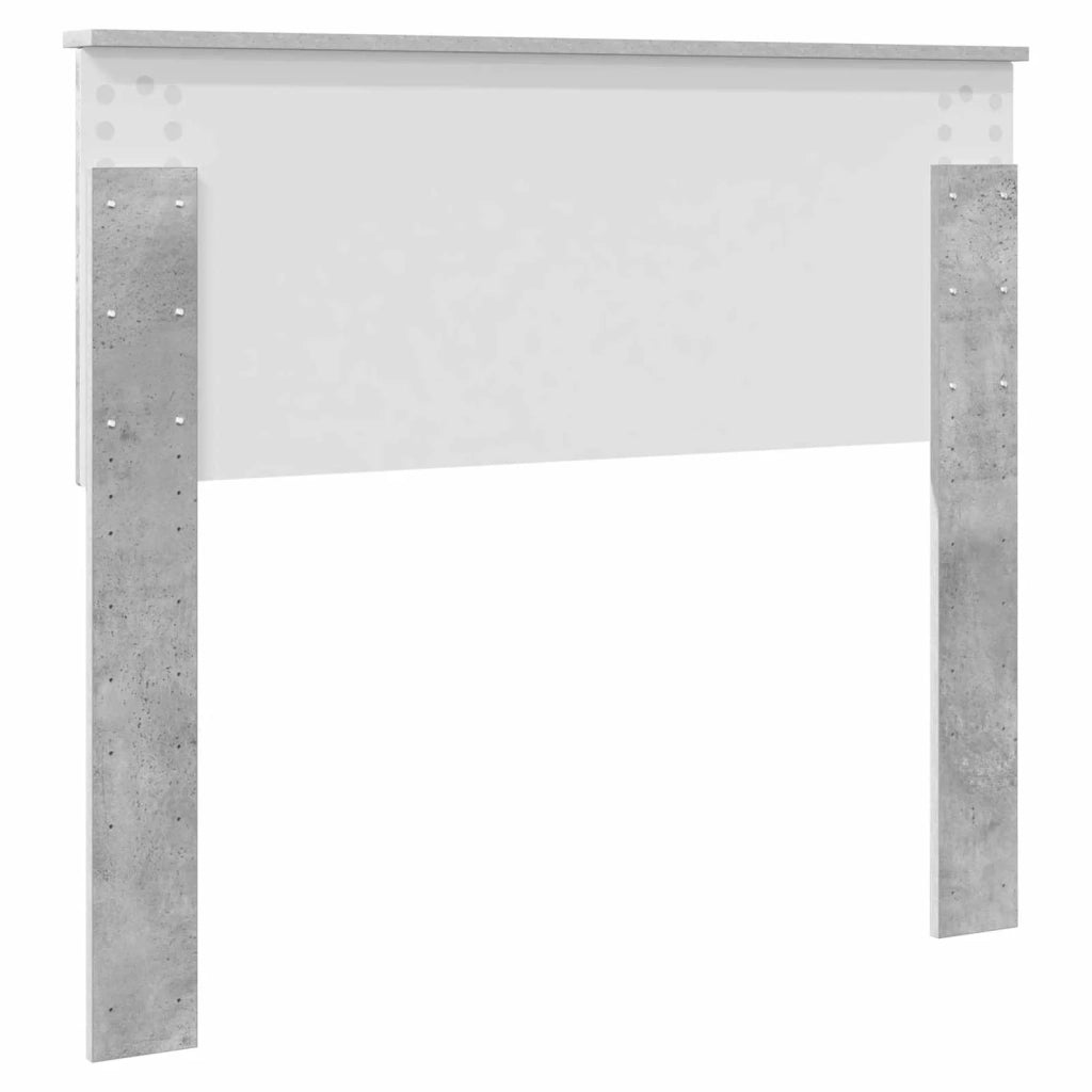 Testiera | Testata Grigio cemento Legno multistrato