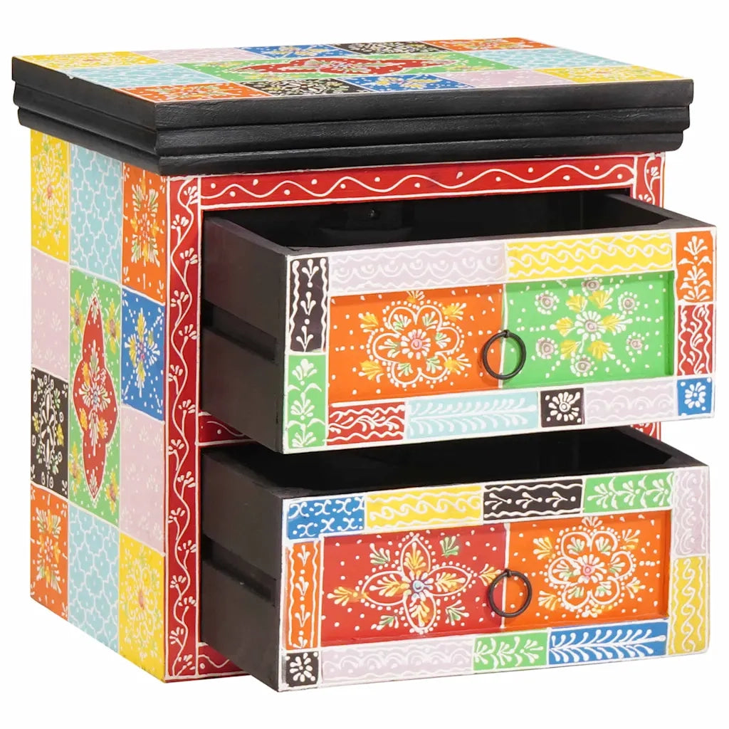 Armadio da Notte con cassetto Multicolore 40 x 30 x 40 cm 4017588
