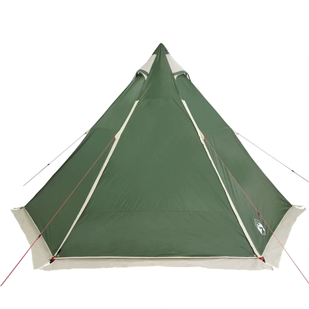 Tenda Familiare Tipi per 6 Persone Verde Impermeabile