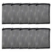 Sac di filtraggio 10 pezzi - Tessuto poliestere resistente alle scalfitture - Adatto per acquario/piscina/lago - Reticolo grossolano/fine - Duraturo - Dimensioni 20/30/40 cm - Filtri per acqua