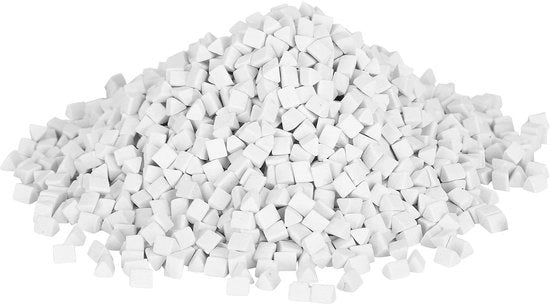 Materiale per Tumbling Keramico - Filler - 3 libbre - Non corrosivo - Strumento per gioielli - Ideale per appassionati