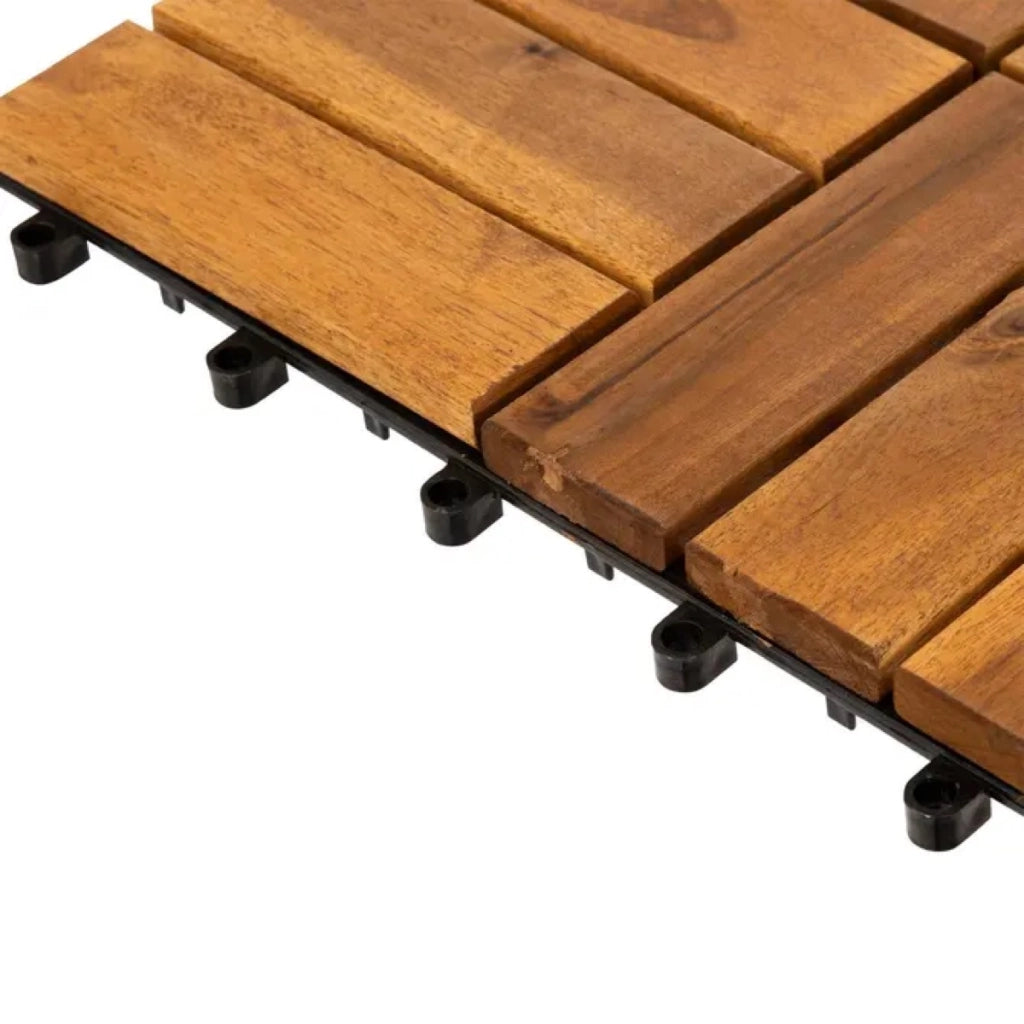 Set 9 Piastrelle in Acacia 30×30?cm