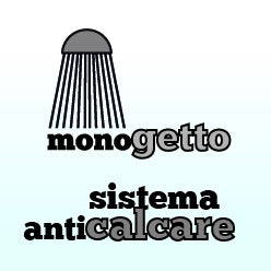 DOCCETTA IDROMASSAGGIO ANTICALCARE MONOGET- Cromo- DAMAS- pezzi 1