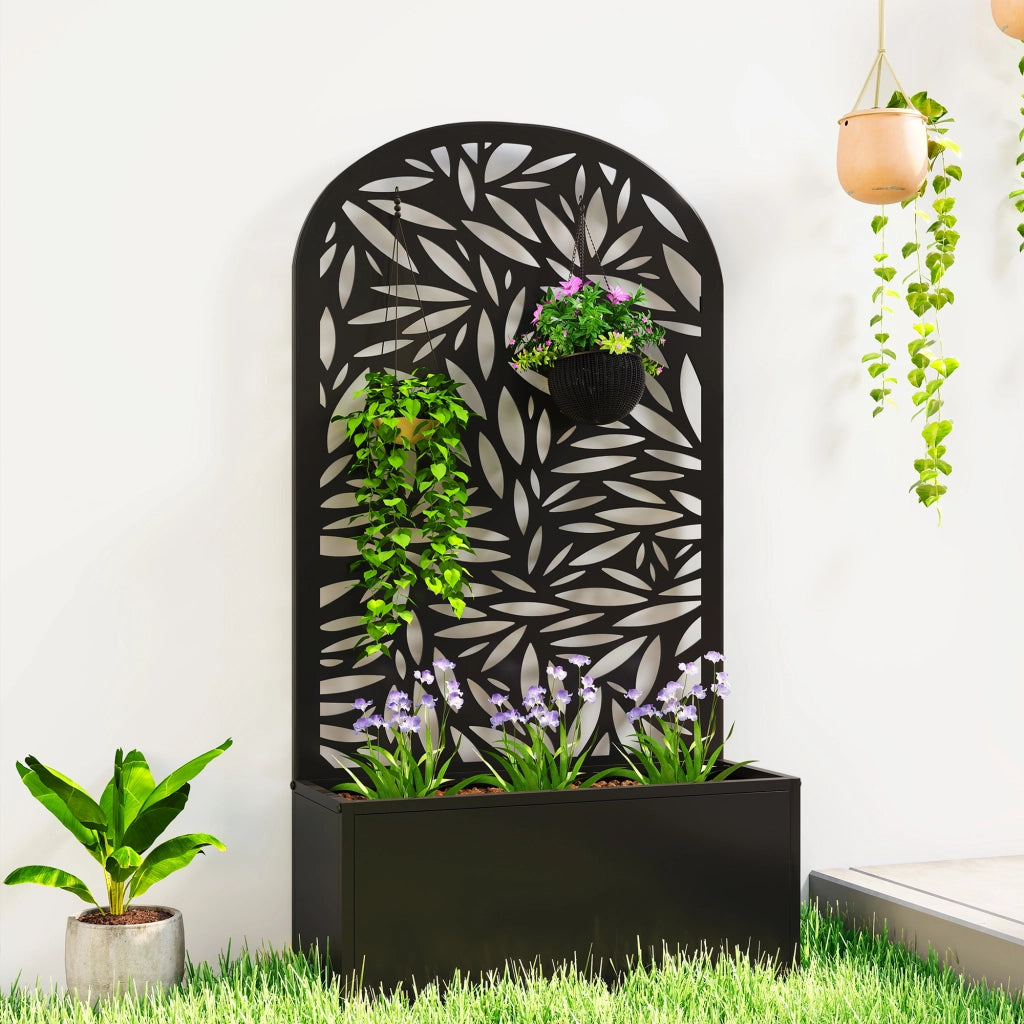 Colonna bagno con specchio e ripiani ¨C Minimal ¨C nero 61x23x113 cm