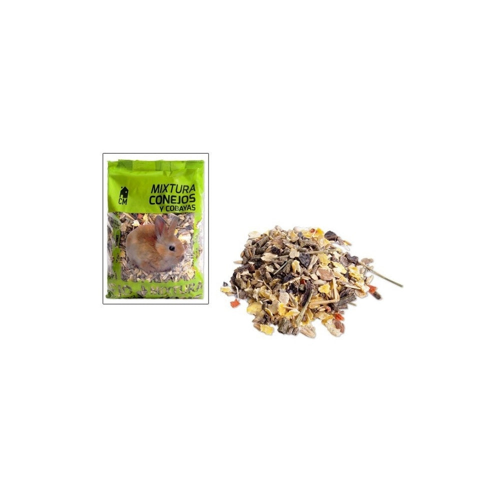 Trade Shop - Set 2pz Busta Da 700g Mangime Cereali Semi Mais Per Conigli Lepre Pica Leporidi -