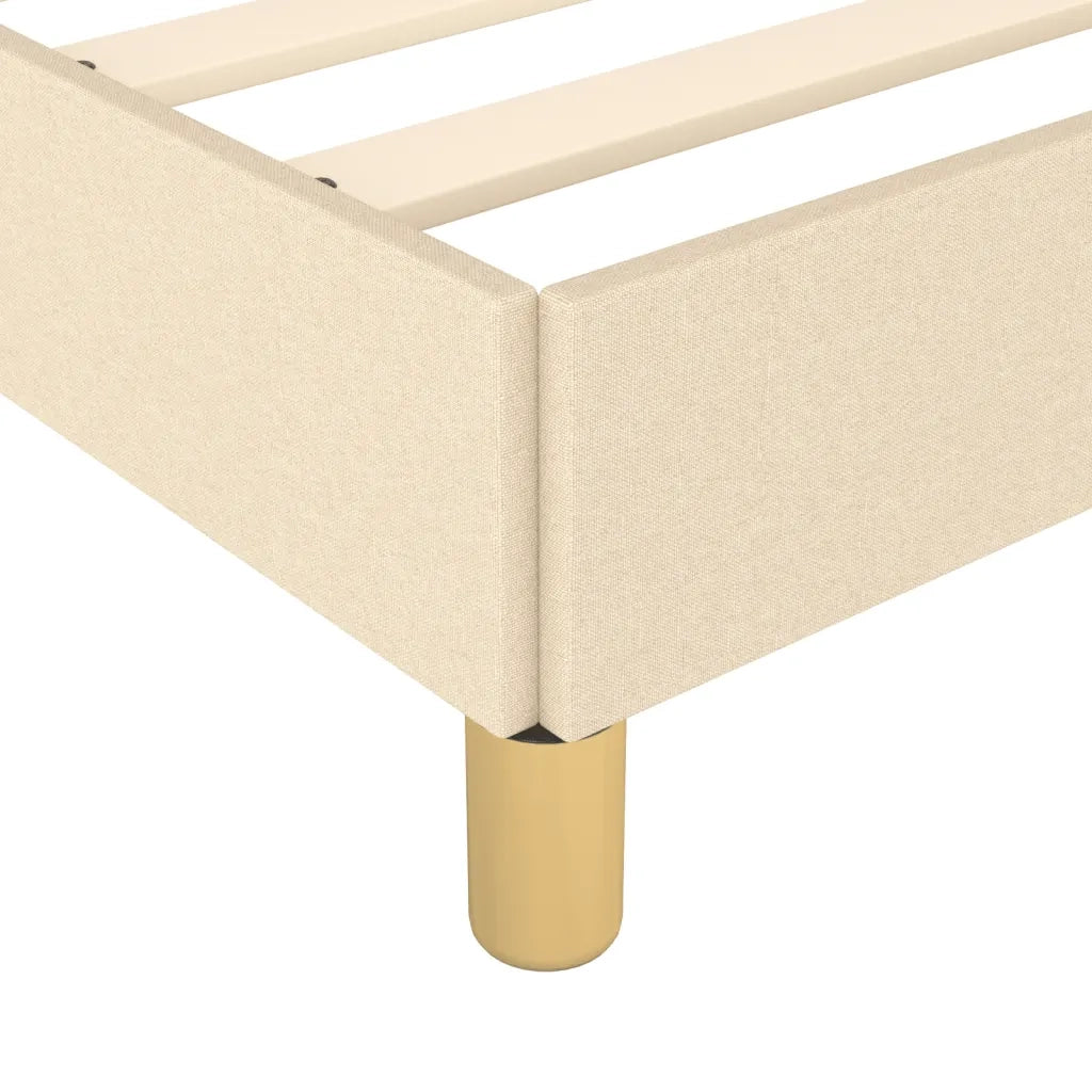Giroletto senza Materasso Crema 90x200 cm in Tessuto 3124868