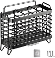 Supporto per utensili da cucina 3 cassetti con scarico