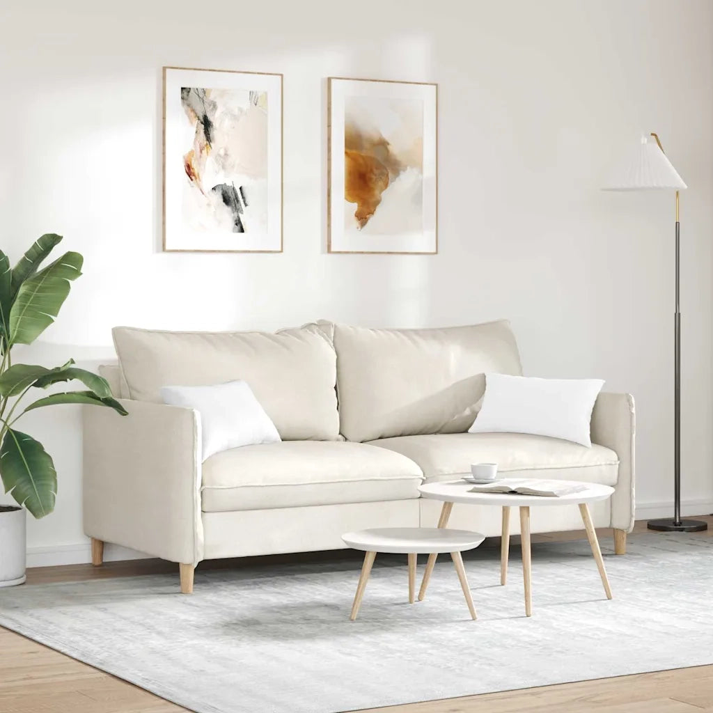 Cuscini da Divano 2 pcs Bianco 50 x 30 cm Tessuto 42013621