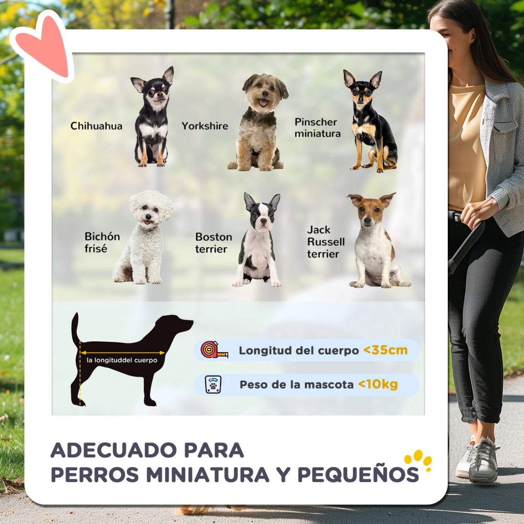 Carrello per Cani con Cestino, Portabicchieri e Ruote ¨C Minimal ¨C 75x45x97 cm Blu